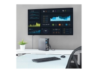 StarTech.com DisplayPort 1.2 to HDMI Adapter - 4K 30Hz - Active Audio Video Converter for DP laptop computers and HDMI Monitor Displays (DP2HD4KS) - Videokonverter - DisplayPort - HDMI - for P/N: DKM30CHDPD, SV231QDPU34K, TB3CDK2DP, TB3CDK2DPUE, TB3D