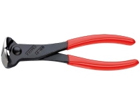 Knipex 68 01 180, Endekuttende tang, 4 mm, Stål, Plastikk, Rød, 18 cm