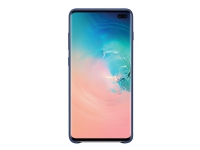 Samsung Leather Cover - Baksidedeksel for mobiltelefon - lær - marineblå - for Galaxy S10+, S10+ (Unlocked)
