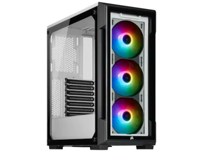 Corsair iCUE 220T RGB Midi Tower (hvit)
