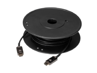 ATEN VanCryst VE781010 - HDMI-kabel - HDMI hann til HDMI hann - 10 m - hybridkobber / fiberoptikk - svart - 4K-støtte, Active Optical Cable (AOC)