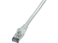 Patchkabel kat 6 S/FTP, længde: 2,0 m farve: grå
