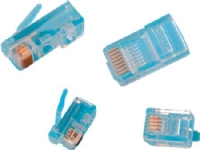 EFB NORDIC Modular plug RJ11 UTP, 24 - 26 AWG, 6P4C til fladkabel med bløde leder - (10 stk.)