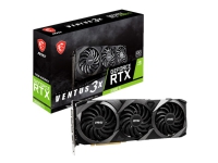 MSI GeForce RTX 3080 Ti VENTUS 3X 12G OC - Grafikkort - GF RTX 3080 Ti - 12 GB GDDR6X - PCIe 4.0 - HDMI, 3 x DisplayPort - LHR