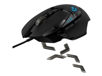 Logitech Gaming Mouse G502 Hero - High Performance - Optical - 11 buttons - Cable - USB