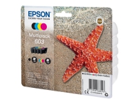 Epson 603 Multipack - 4-pack - svart, gul, cyan, magenta - original - blister - blekkpatron - for Expression Home XP-2150, 2155, 3150, 3155, 4150, 4155 WorkForce WF-2820, 2840, 2845, 2870