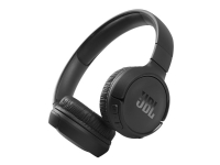 JBL TUNE 510BT - Hodetelefoner med mikrofon - on-ear - Bluetooth - trådløs - svart