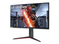 LG UltraGear 27GN650-B - LED-skjerm - 27 - 1920 x 1080 Full HD (1080p) @ 144 Hz - IPS - 300 cd/m² - 1000:1 - 1 ms - 2xHDMI, DisplayPort - matt svart