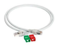 Schneider Electric VDIP185X46010, 1 m, Cat6a, S/FTP (S-STP), RJ-45, RJ-45