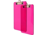 Tetis Board with metal clip TETIS A4 pink Tetis