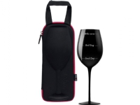 Handlosphere GIANT DIVINTO GLASS - WHO CARES - BLACK