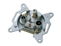 Schwaiger RDS808 011, TV + Radio, Metallisk