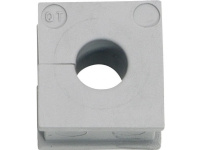 Icotek QT 4 Kabelgennemføring Klemme-diameter (max.) 5 mm Elastomer Grå 1 stk