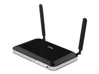 D-Link DWR-921 4G LTE Router - Trådløs ruter - WWAN - 4-portssvitsj - 802.11b/g/n - 2,4 GHz