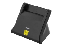 DELTACO UCR-156 - SMART-kortleser - USB - svart