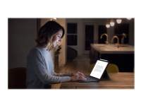 Logitech Combo Touch - Tastatur og folioveske - med styrepute - bakgrunnsbelyst - Apple Smart connector - QWERTY - Pan Nordic - Oxford-grå - for Apple 12.9-inch iPad Pro (5. generasjon)