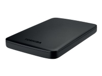Toshiba Canvio Basics - Harddisk - 1 TB - ekstern (bærbar) - 2.5 - USB 3.0 - matt svart