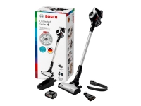Bosch Unlimited Serie | 6 BCS61BAT2 - Støvsuger - pinne/håndholdt (2-i-1) - uten pose - uten kabel - hvit - 2 batterier