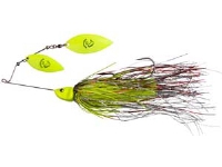 SG Da'Bush Spinnerbait 42g #4 Yellow Silver Holo Flame
