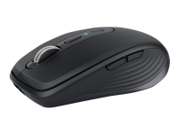 Logitech MX Anywhere 3 for Business - Mus - laser - 6 knapper - trådløs - Bluetooth, 2.4 GHz - Logitech Logi Bolt USB-mottaker - grafitt