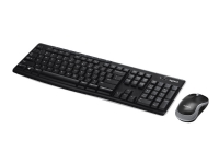 Logitech MK270 Wireless Combo - Tastatur- og mussett - trådløs - 2.4 GHz - Nordic layout