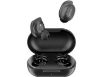 QCY T9 TWS - ekte trådløse øretelefoner med mikrofon. - In-ear - Bluetooth® 5.0 - opptil 25 timers batterilevetid (via medfølgende ladeveske) - Svart