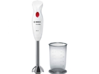 Bosch MSM24100, Stav Mikser, Rustfritt stål, Hvit, 1,2 m, Plastikk, Rustfritt stål, Plastikk, Rustfritt stål