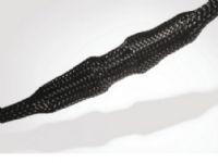 Hellermann Tyton HEGP25, Kabelhåndtering, Svart, Polyester, 50 m, 2,5 cm