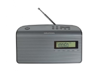 Grundig Music 61 - Personlig radio - 750 mW - grafittsvart