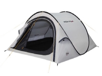 High Peak Boston 3, Backpacking, Hard ramme, Dome/ Kuletelt, 3 person(er), Aluminium, Grå