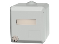 MENNEKES 4162, 3P, Skruer, Grå, IP44, 230 V, 16 A