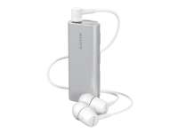 Sony SBH56 - Hodesett - i øret - Bluetooth - trådløs - NFC - sølv - for XPERIA 10, L2, XA1, XA2, XZ1, XZ2, XZ3
