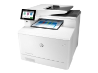 HP Color LaserJet Enterprise MFP M480f - Multifunksjonsskriver - farge - laser - Legal (216 x 356 mm) (original) - A4/Legal (medie) - opp til 27 spm (kopiering) - opp til 27 spm (trykking) - 300 ark - 33.6 kbps - USB 2.0, Gigabit LAN, USB 2.0 vert
