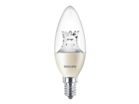 Philips WarmGlow - LED-lyspære - form: stearinlys - E14 - 6 W (ekvivalent 40 W) - klasse A+ - varm hvitfarge / ekstravarmt hvitt lys - 2200-2700 K
