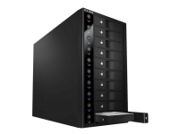 ICY BOX IB-3810U3 - Harddiskarray - 10 brønner (SATA-600) - USB 3.0 (ekstern)