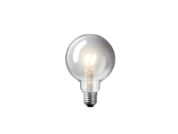 DEKOPÆRE LED 3W GLOBE Ø95 MØRKTONET GLAS