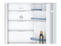 Bosch Serie | 4 KIV86VSE0 - Kjøleskap/fryser - bunnfryser - innebygd - fordypning - bredde: 56 cm - dybde: 55 cm - høyde: 177.5 cm - 267 liter - Klasse E
