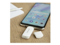 Intenso Flash - USB-flashstasjon - 128 GB - USB-C 3.1 Gen 1 - hvit