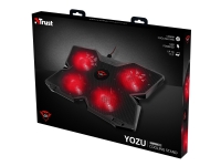 Trust GXT 278 - Notebookstativ - med 4 kjølevifter - 17.3