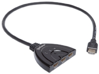Manhattan 207843, HDMI, 1.3b, Sort, 15 m, 1080p, 2,5 Gbit/s