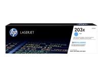 HP 203X - Høy ytelse - cyan - original - LaserJet - tonerpatron (CF541X) - for Color LaserJet Pro M254dw, M254nw, MFP M280nw, MFP M281cdw, MFP M281fdn, MFP M281fdw