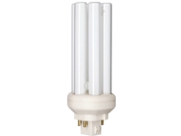 Philips MASTER PL-T TOP - Ikke-integrert kompakt fluorescerende lyspære - form: trippel biaks - GX24q-3 - 26 W - klasse G - varmt hvitt lys - 3000 K