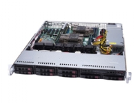 Supermicro SuperServer 1029P-MT - Server - rackmonterbar - 1U - toveis - ingen CPU - RAM 0 GB - SATA - hot-swap 2.5 brønn(er) - uten HDD - AST2500 - GigE - monitor: ingen - svart