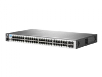 HPE Aruba 2530-48G - Switch - Styrt - 48 x 10/100/1000 + 4 x Gigabit SFP - stasjonær, rackmonterbar, veggmonterbar