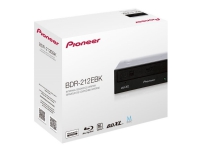 Pioneer BDR-212EBK - Platestasjon - BD-Writer - 16x/16x/40x - intern