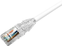 NETCONNECT Patchkabel kat 5e U/UTP, længde: 5,0m, farve: hvid med LSZH kappe