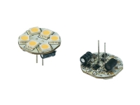 Renkforce 792397 LED (RGB) Energiklasse A (A++ - E) G4 Stiftsokkel 1.2 W = 10 W Varmhvid (Ø x L) 23 mm x 23 mm 1 stk