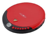 Reflexion PCD510MF, 200 g, Rød, Personlig CD-spiller
