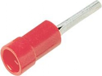 Isol. stiftkabelsko A1519SR, 0,5-1,5mm2, Rød - (100 stk.)