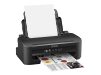 Epson WorkForce WF-2010W - Skriver - farge - ink-jet - A4/Legal - 5760 x 1440 dpi - opp til 9 spm (mono) / inntil 4.7 spm (farge) - kapasitet: 100 ark - USB, LAN, Wi-Fi(n)